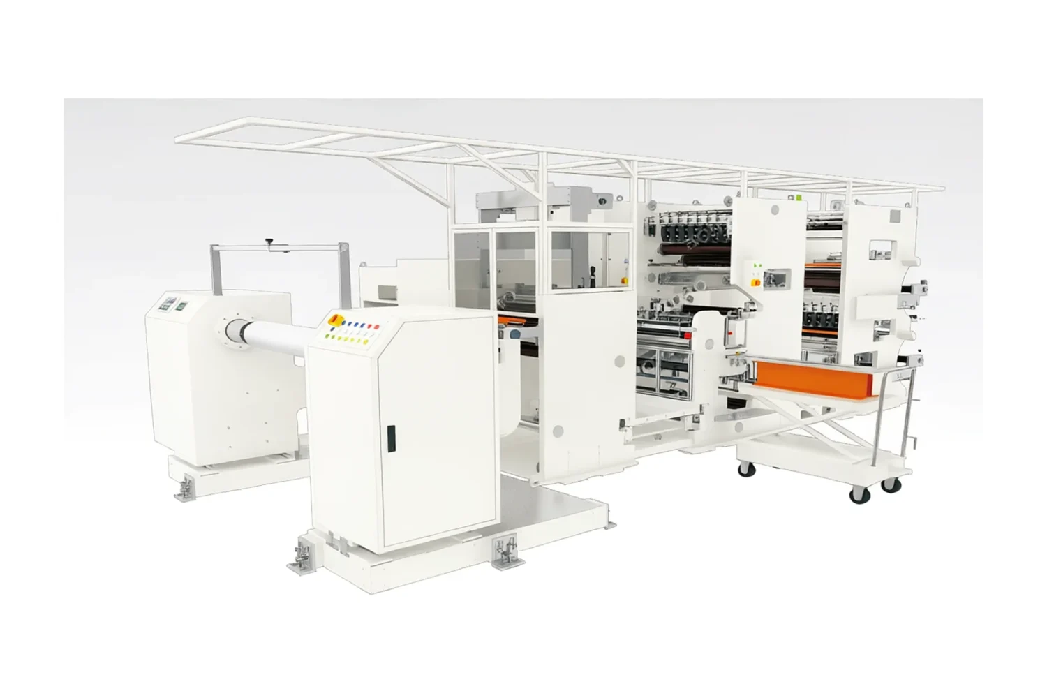 SZOTECH SZ-004 CCD Slitter with AGV Feeding