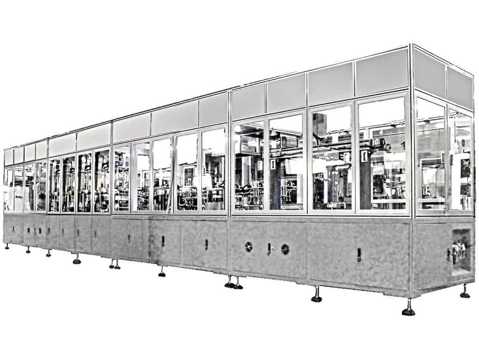 SZOTECH SZ-015 Automatic Degassing, Final Sealing and Sizing Machine