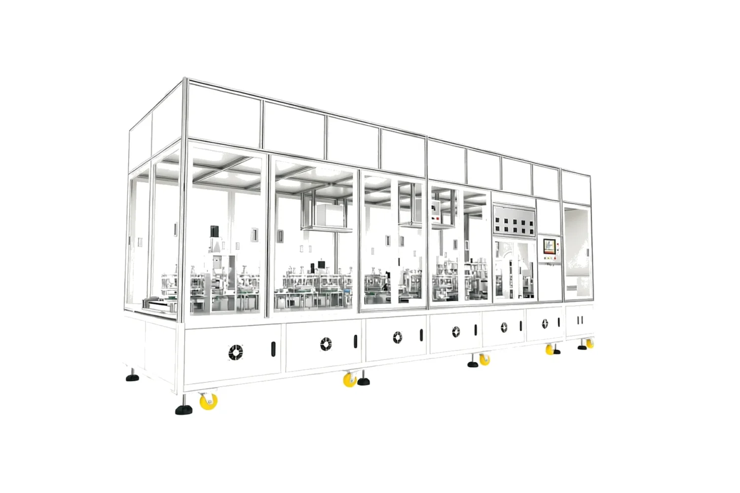 SZOTECH SZ-021 Automatic Degassing, Final Sealing and Sizing Machine - Pouch Cell