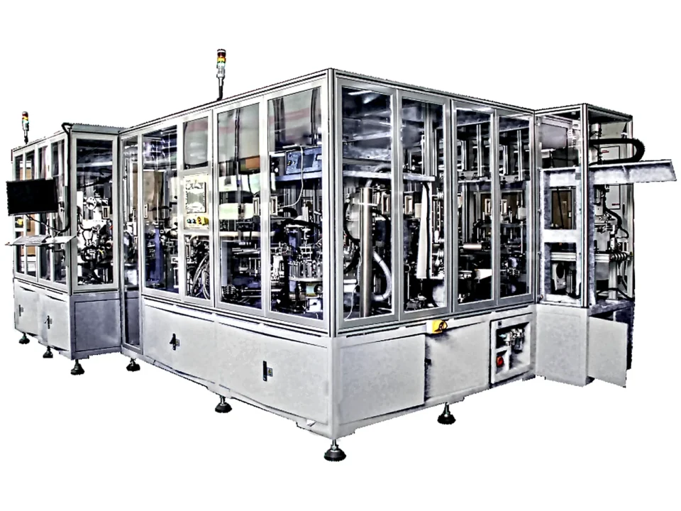 SZOTECH SZ-029 Automatic Tab Ultrasonic Welding Machine - Prismatic Cell